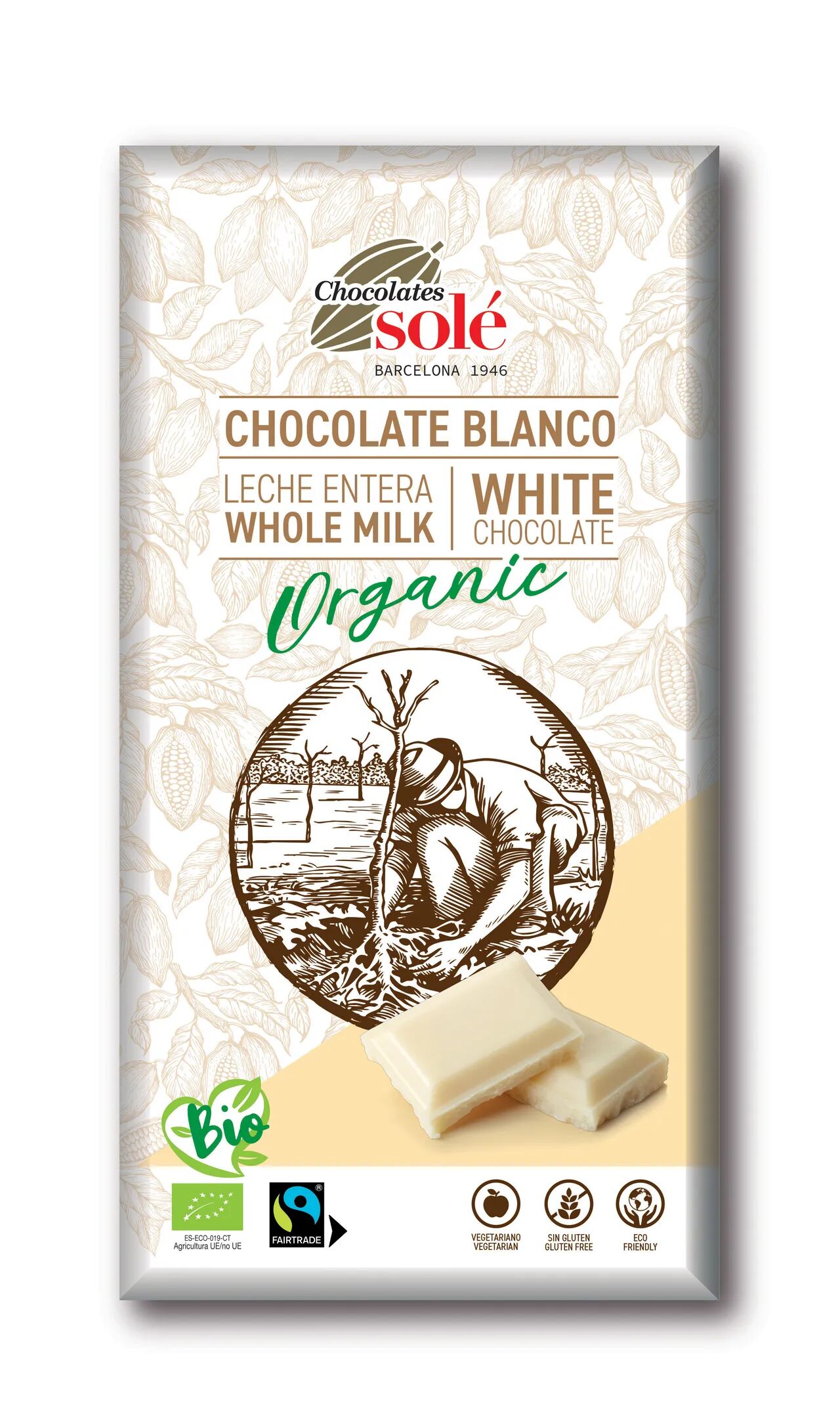 Fehér csokoládé 100g