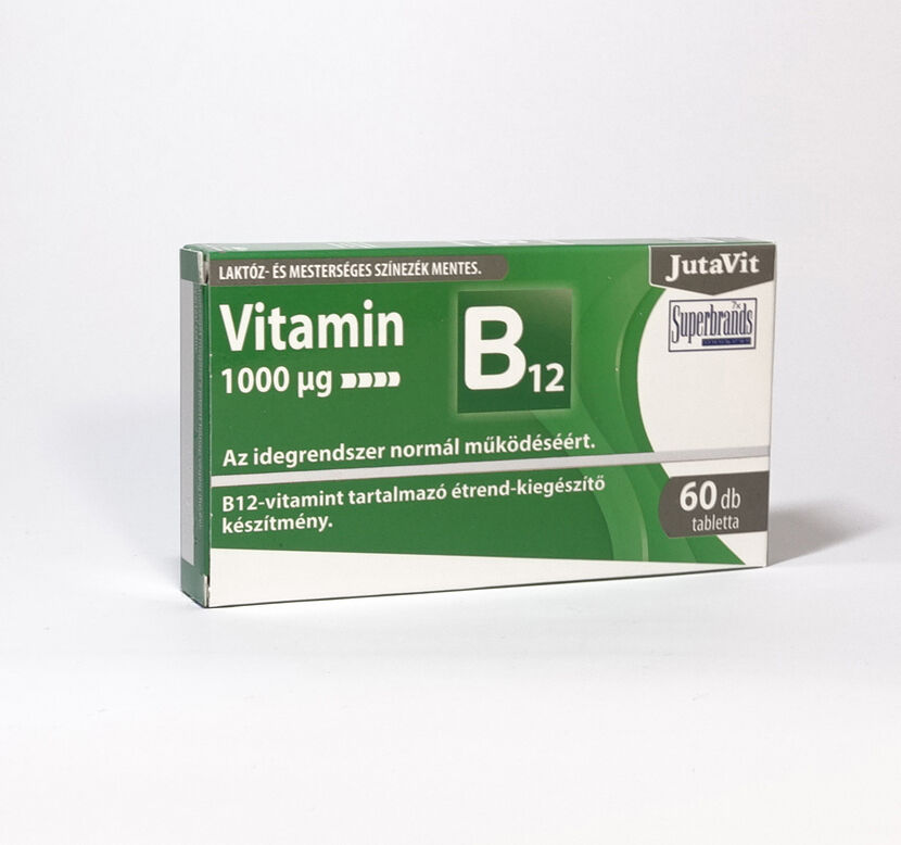 JutaVit B12-vitamint tartalmazó étrend-kiegészítő készítmény
