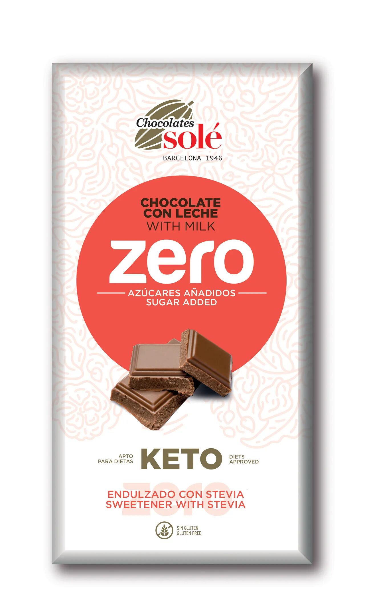 Cukormentes tejcsokoládé 100g
