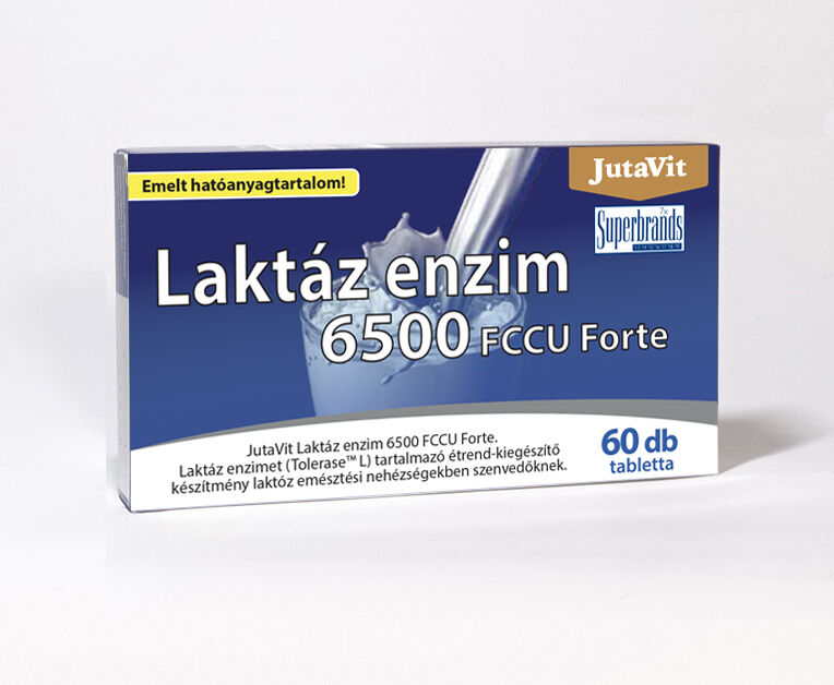 JutaVit Laktáz enzim 6500 FCCU 60db tabletta